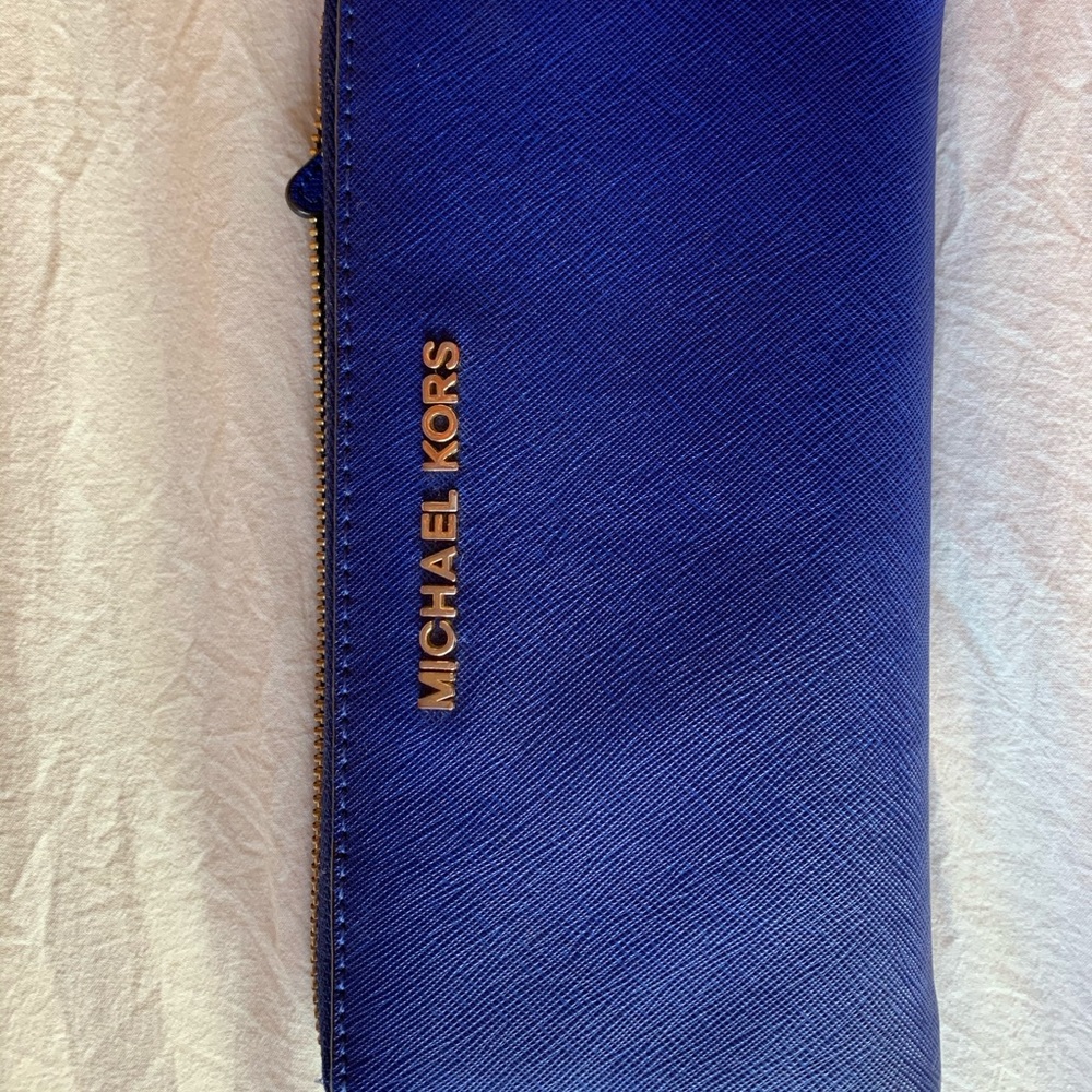 Michael Kors Cobalt Blue wallet